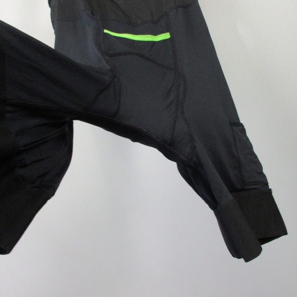 ZOIC Cycling Bib Shorts Men XL Black Padded Bike Biking Pockets Activewear 306 - Picture 8 of 16